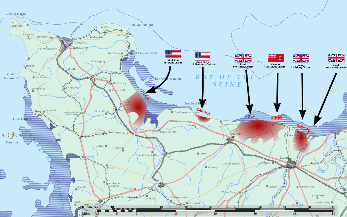 Operation Overlord troops